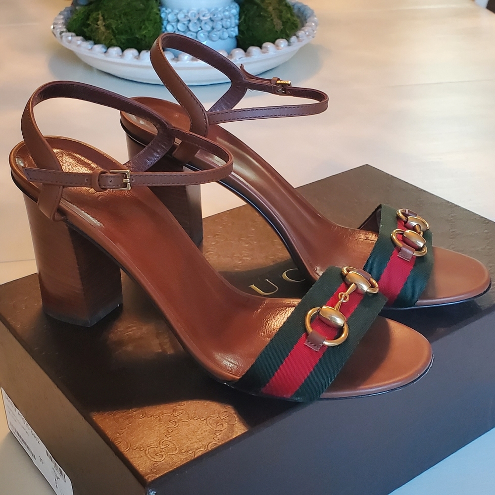 GUCCI Lifford medium heel sandal